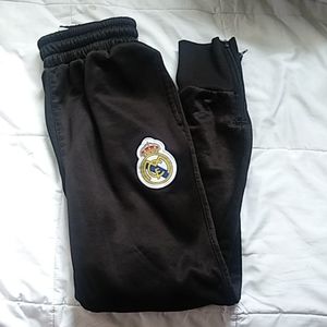 Black soccer sweatpants